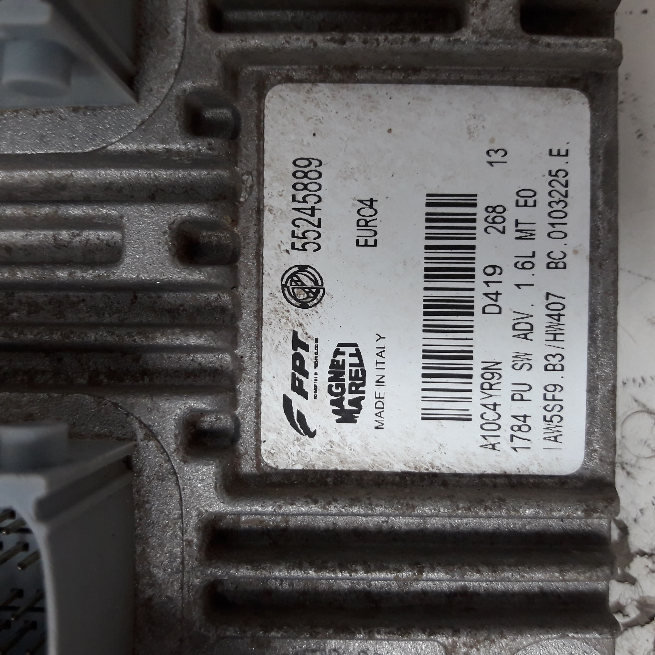 Ecu Fiat Strada 1.6 16v N 178f4055 2014 NH Autopiezas